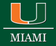 Logo of University of Miami College of Arts & Sciences 